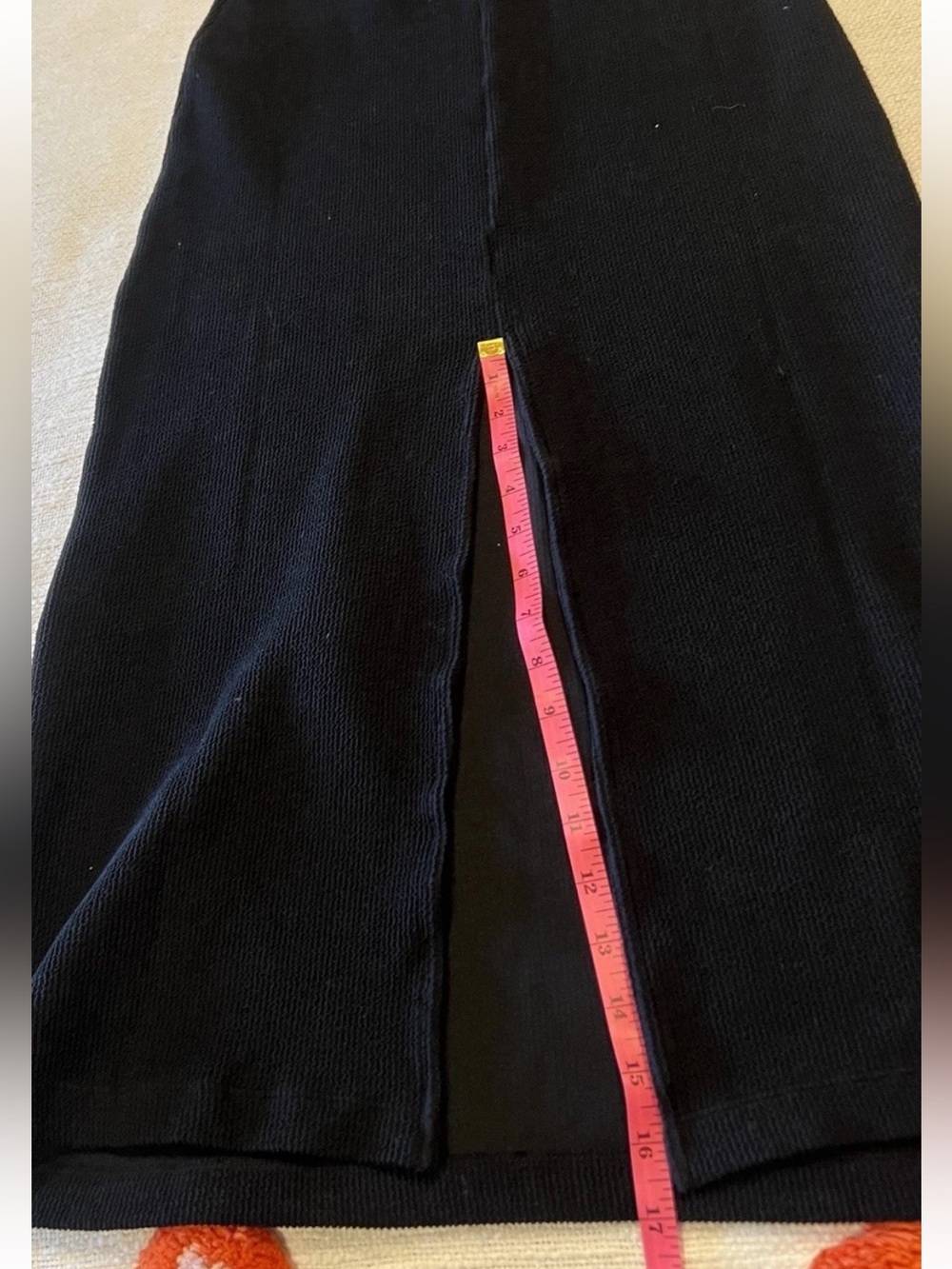 NWOT Free People Beach Moss Midi Dress XS Black - Picture 11 of 15